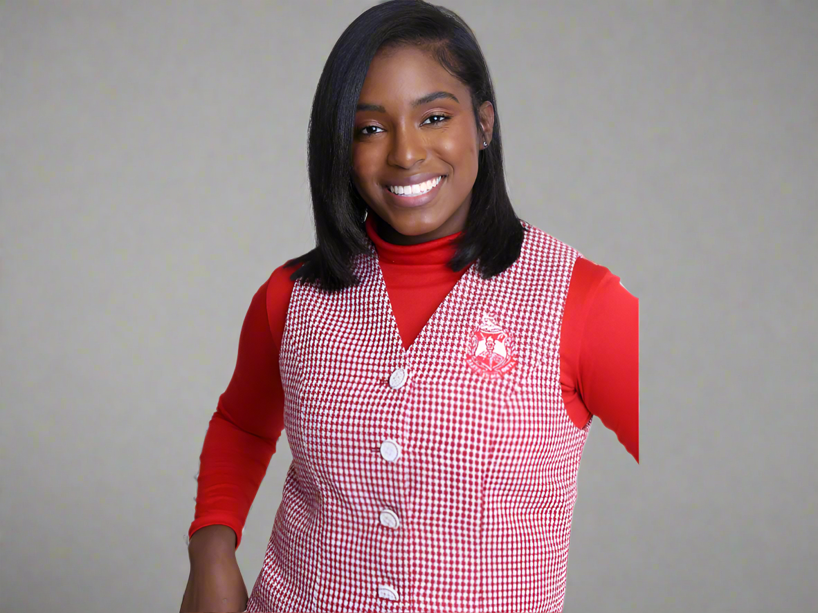 DST Houndstooth Vest