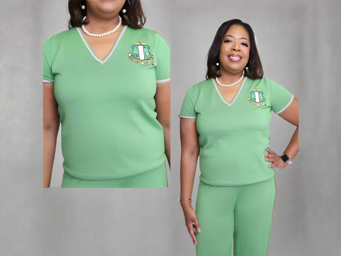 2pc Knit Pant Suit