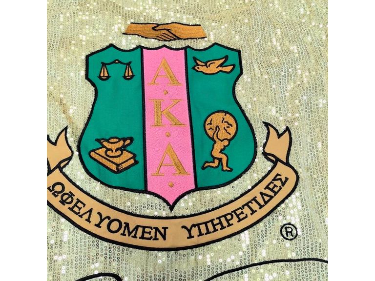 Golden Soror Signature Sequin Jersey