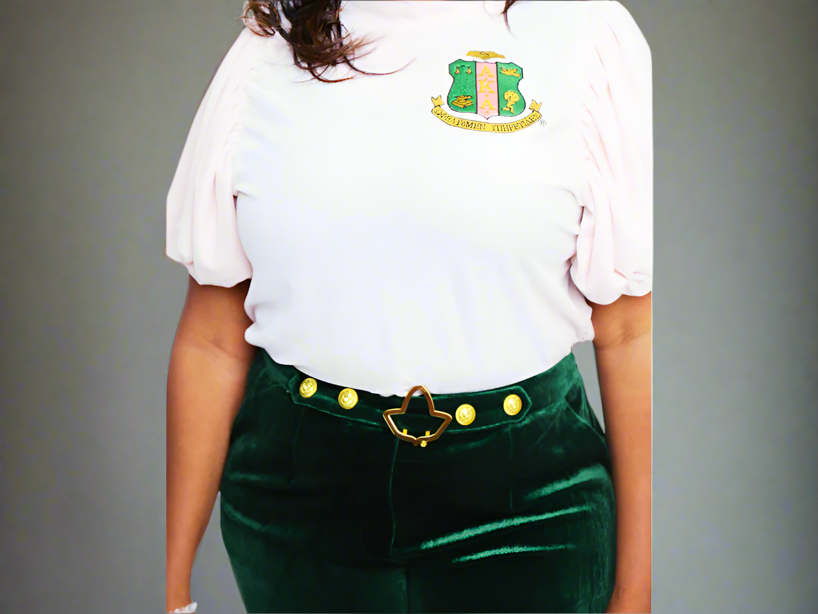 The Velvet Ivy Buckle Pants and Blazer