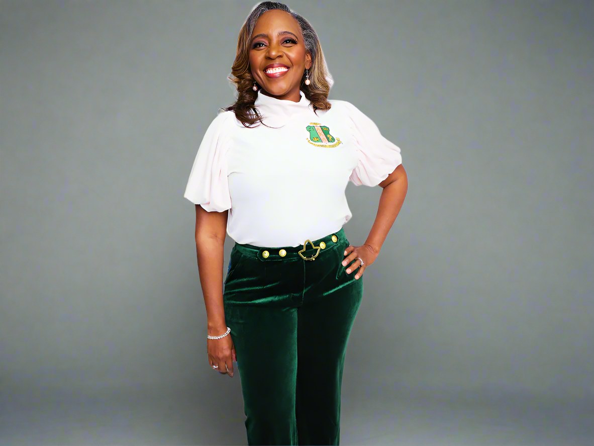 The Velvet Ivy Buckle Pants and Blazer