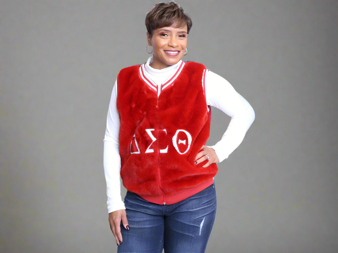 DST Faux Fur Vest Pretty. Made Simple