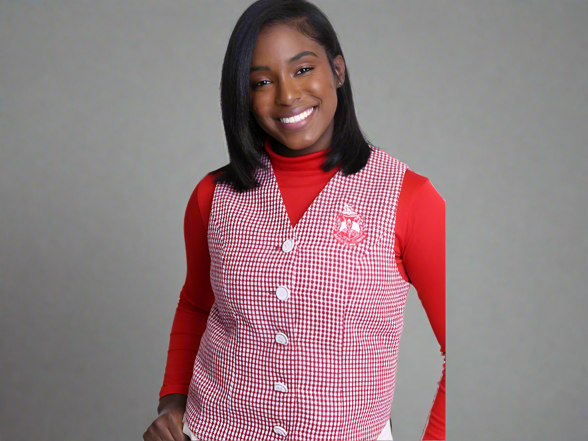 DST Houndstooth Vest