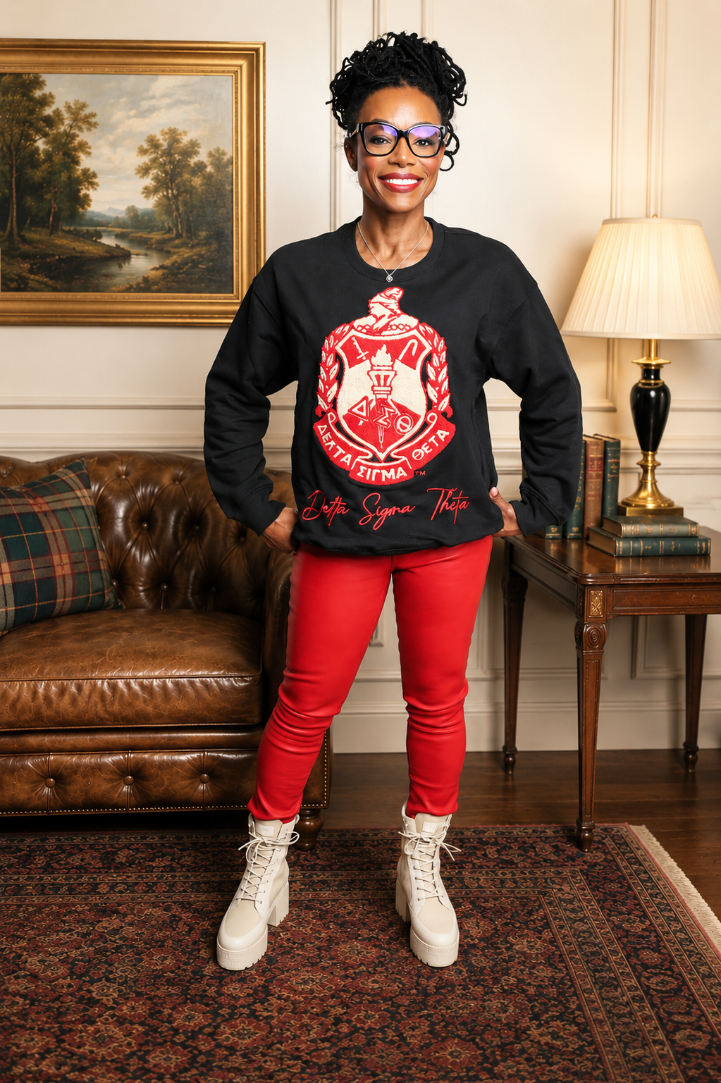 DST Crest Chenille Sweatshirt