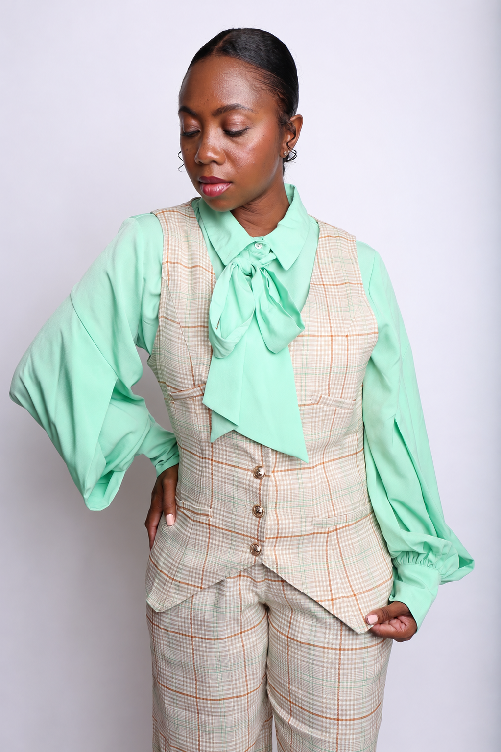 The Prestige Plaid Vest & Trouser