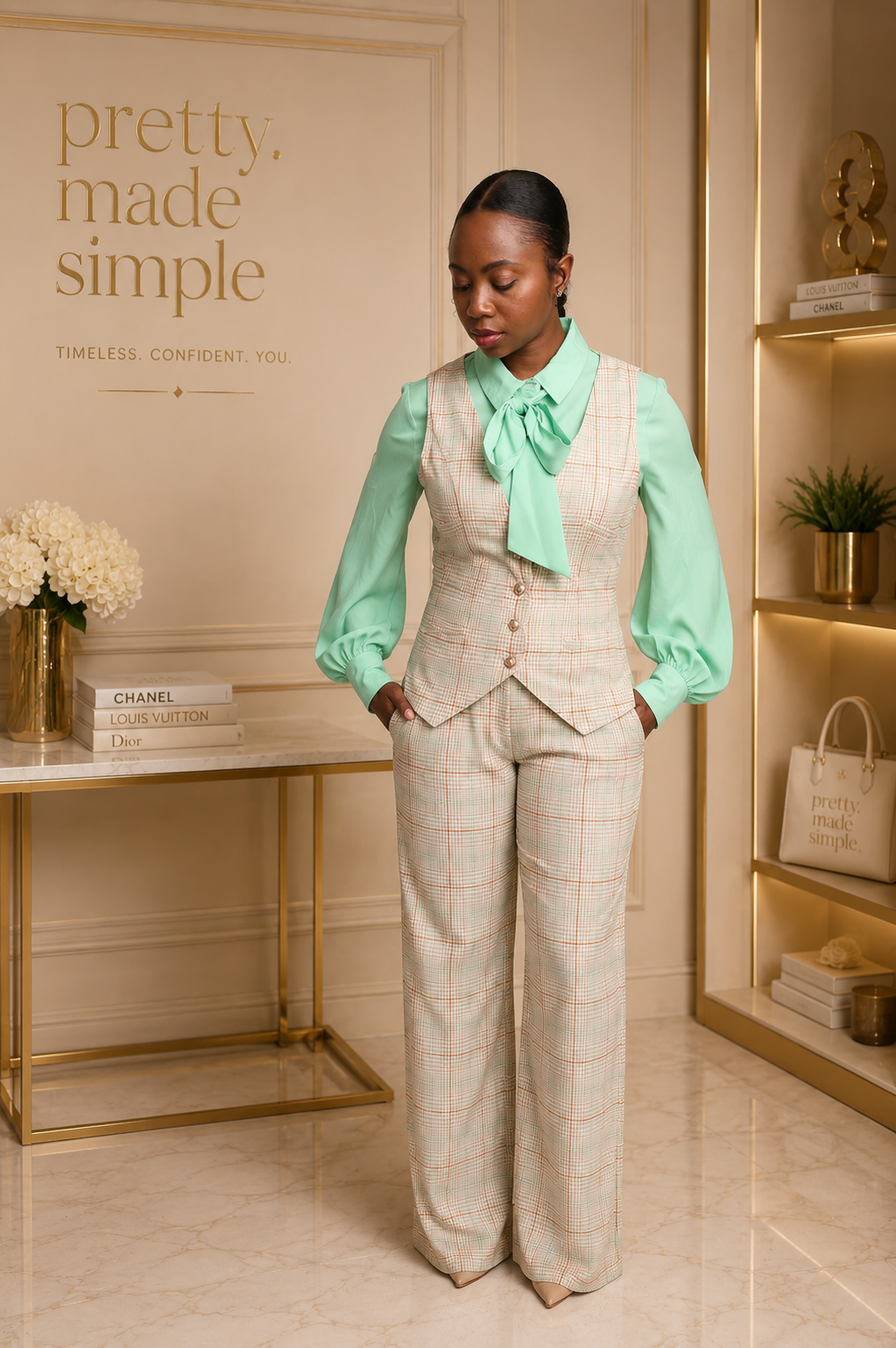 The Prestige Plaid Vest & Trouser