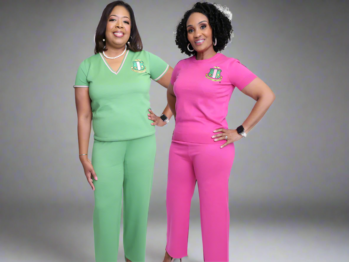 2pc Knit Pant Suit