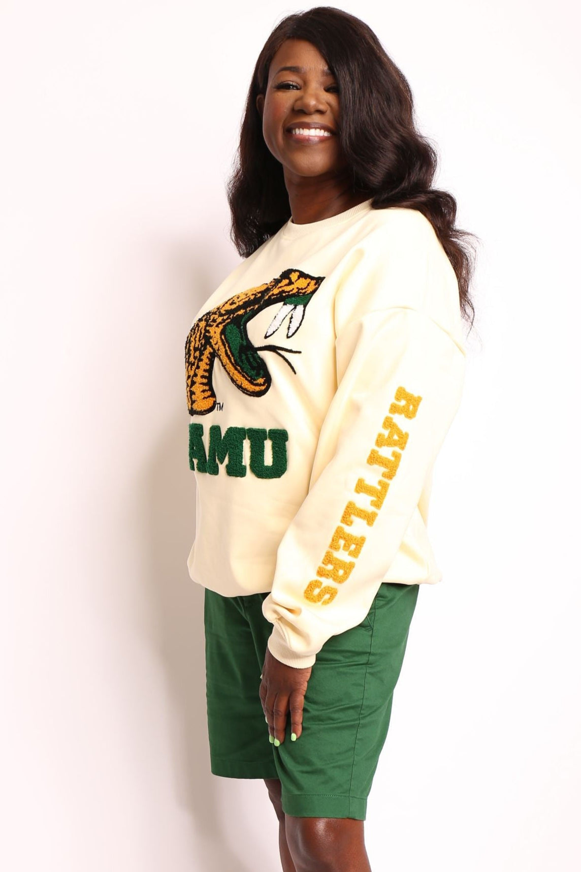 The Cream FAMU Sweatshirt 1887 Rattler