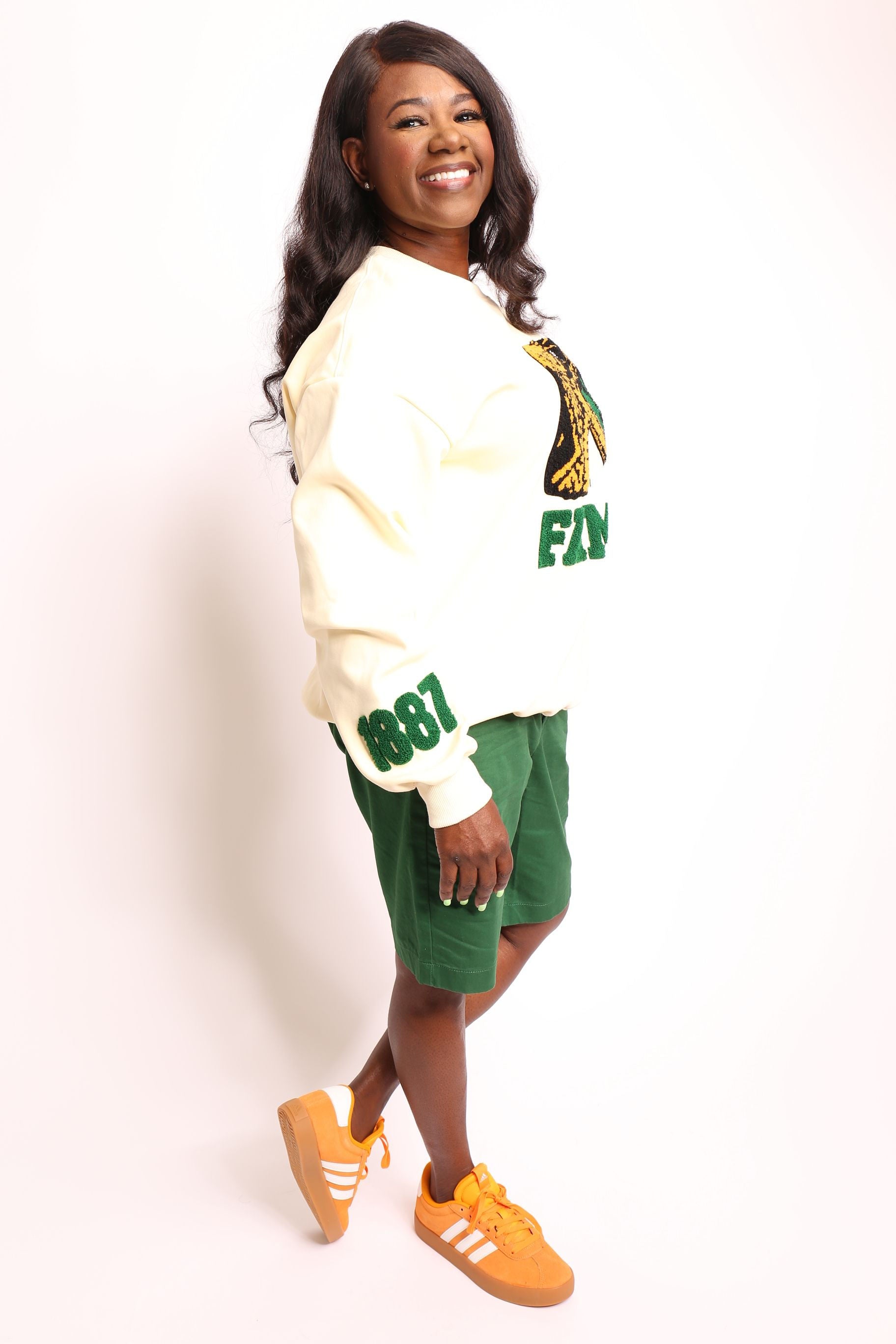 The Cream FAMU Sweatshirt 1887 Rattler