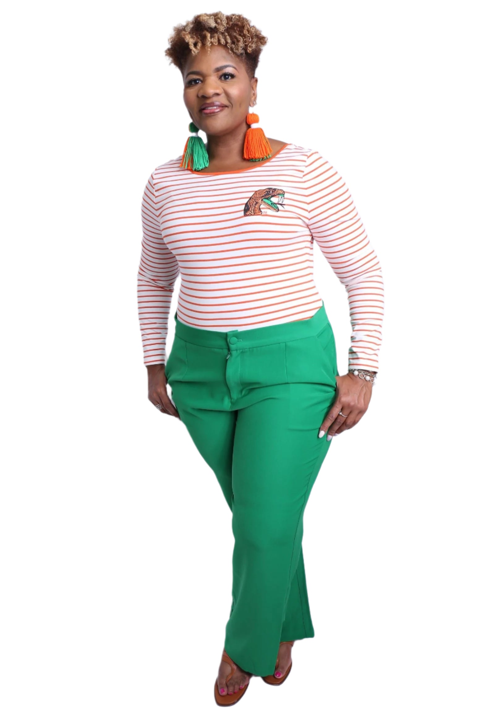 FAMU Stripped Bodysuit