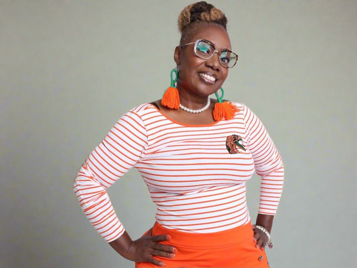 FAMU Stripped leotard