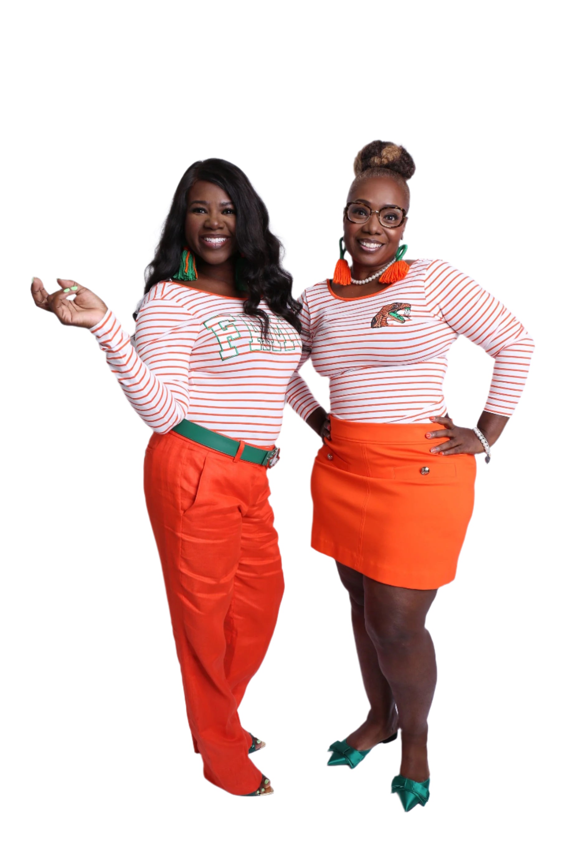 FAMU Stripped Bodysuit