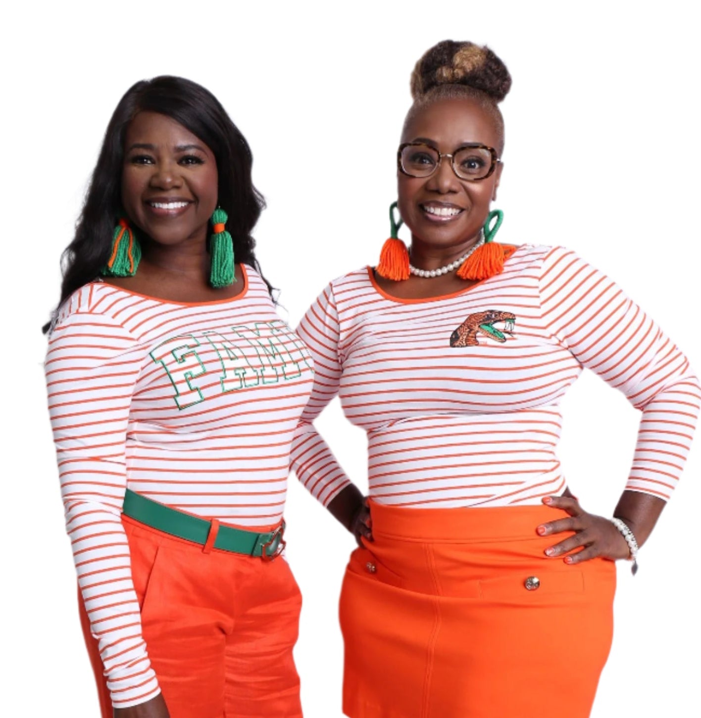 FAMU Stripped Bodysuit