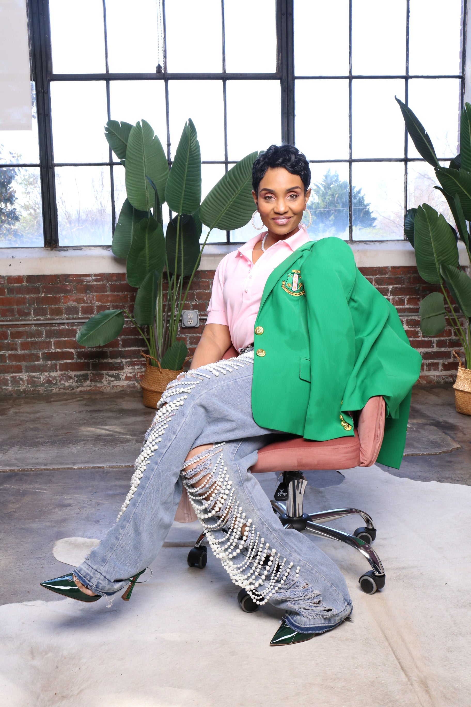 The Green Signature Blazer