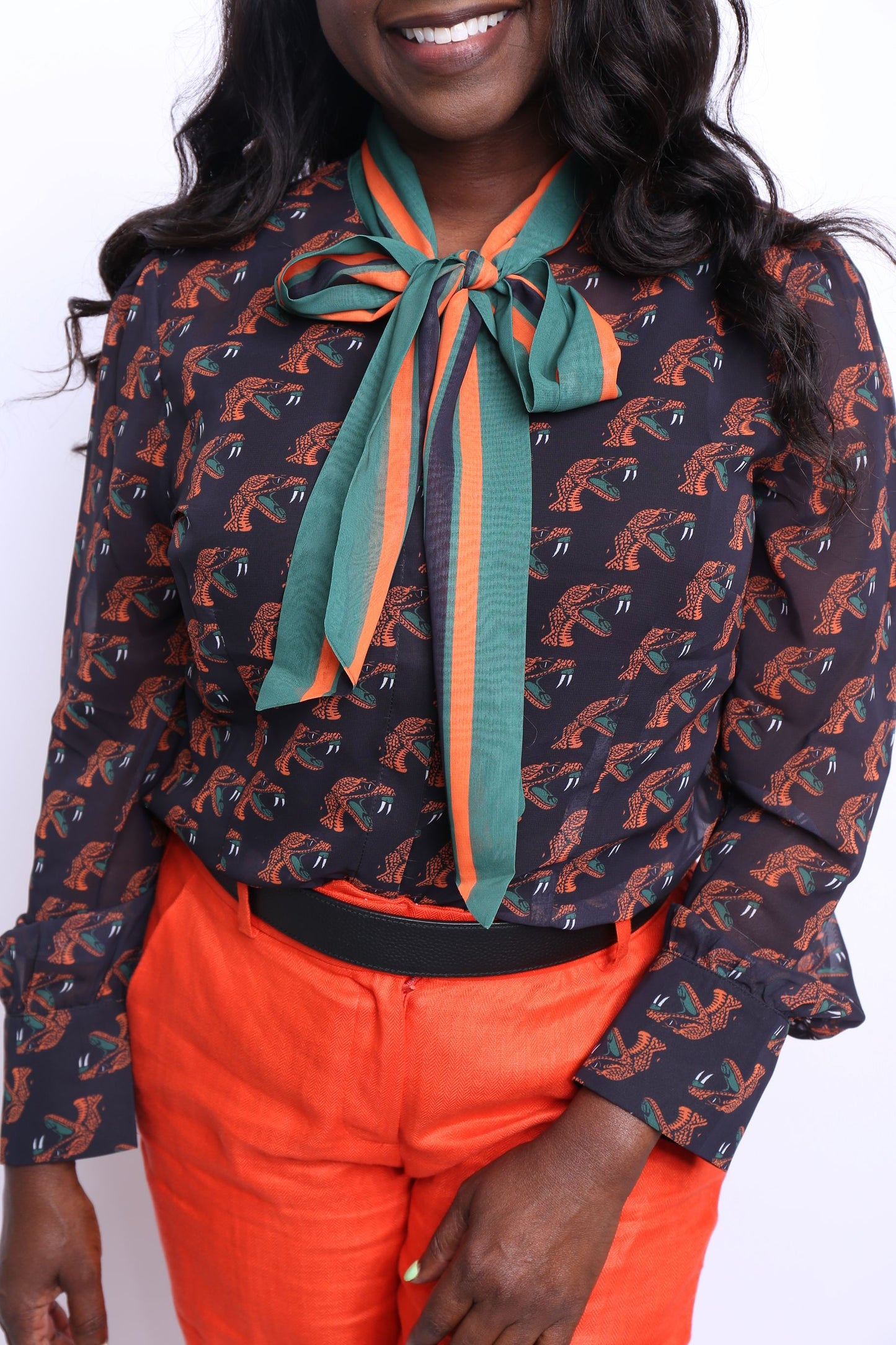 FAMU "About that" Business Blouse