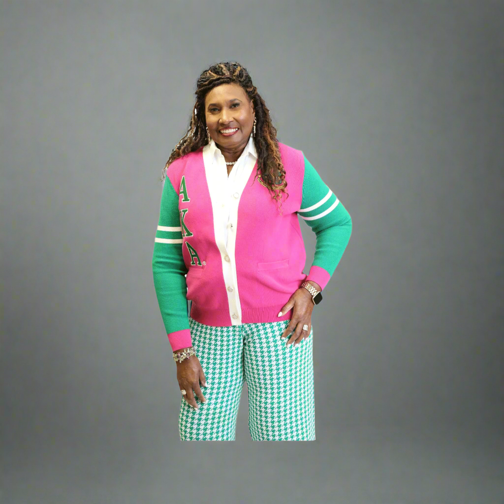 The Perfect Color Block Cardigan