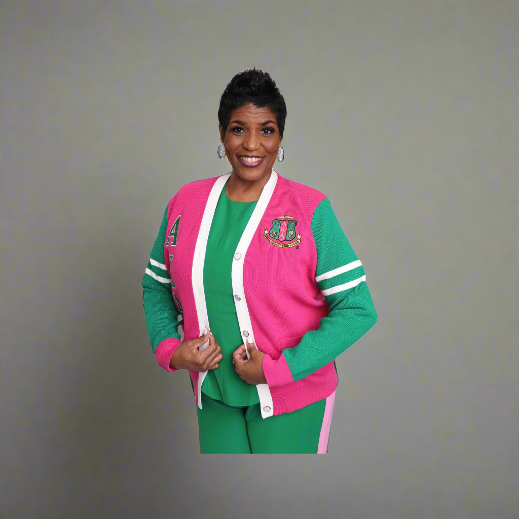 The Perfect Color Block Cardigan