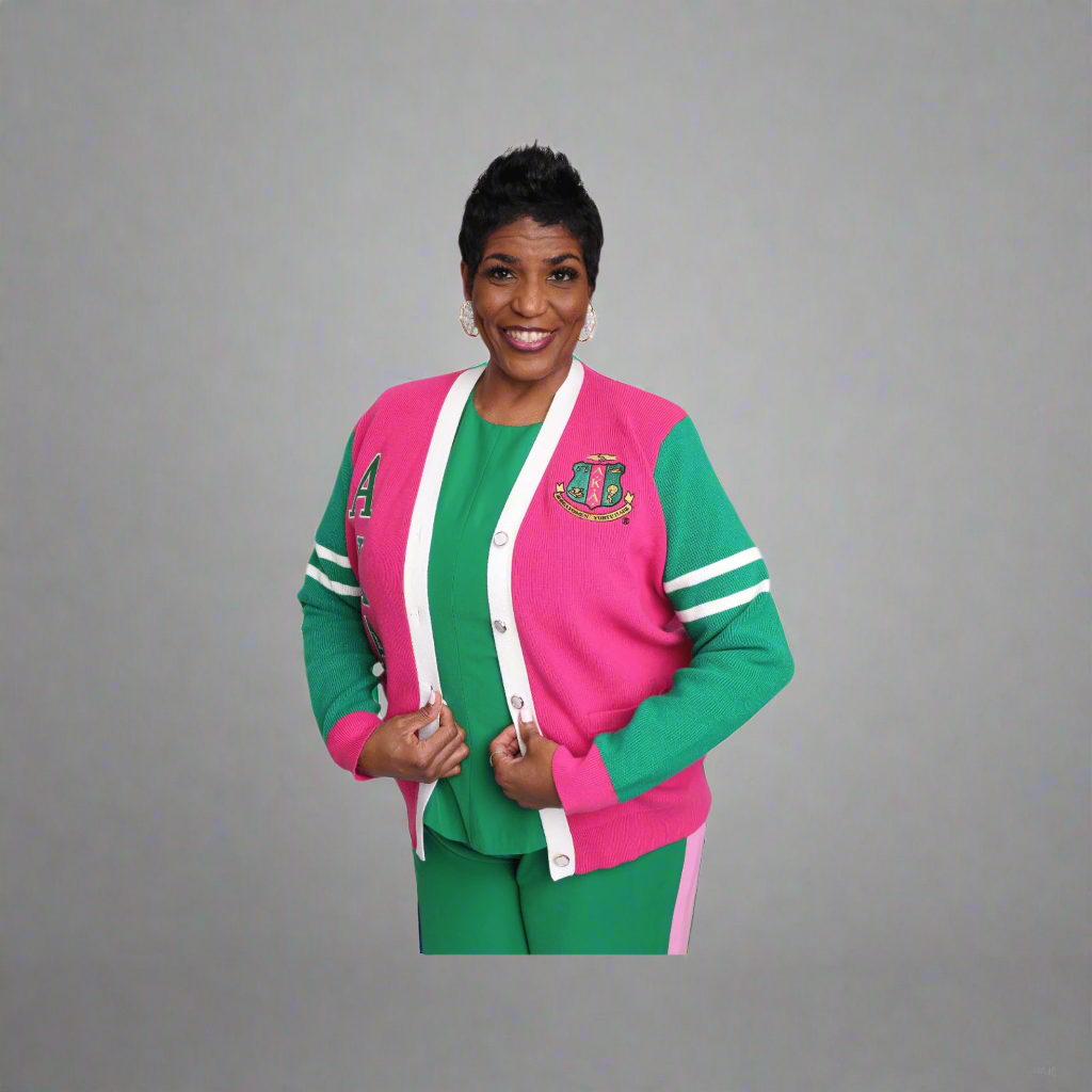 The Perfect Color Block Cardigan