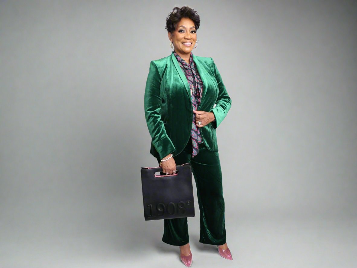 The Velvet Ivy Buckle Pants and Blazer