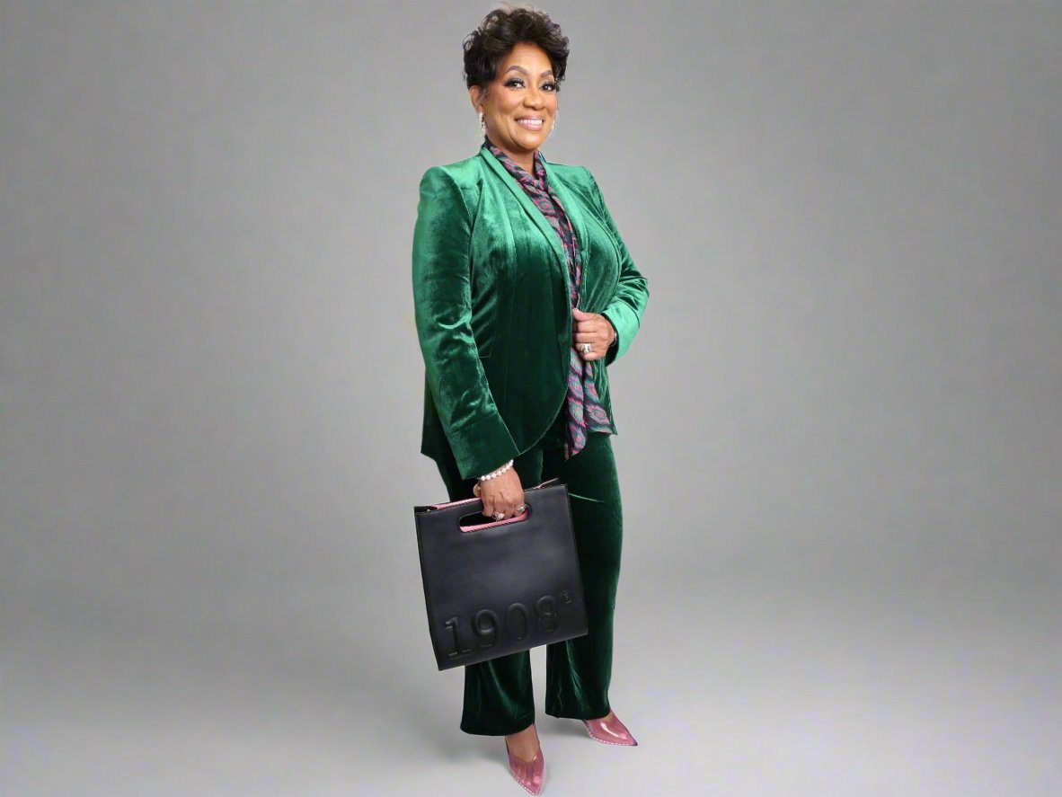 The Velvet Ivy Buckle Pants and Blazer