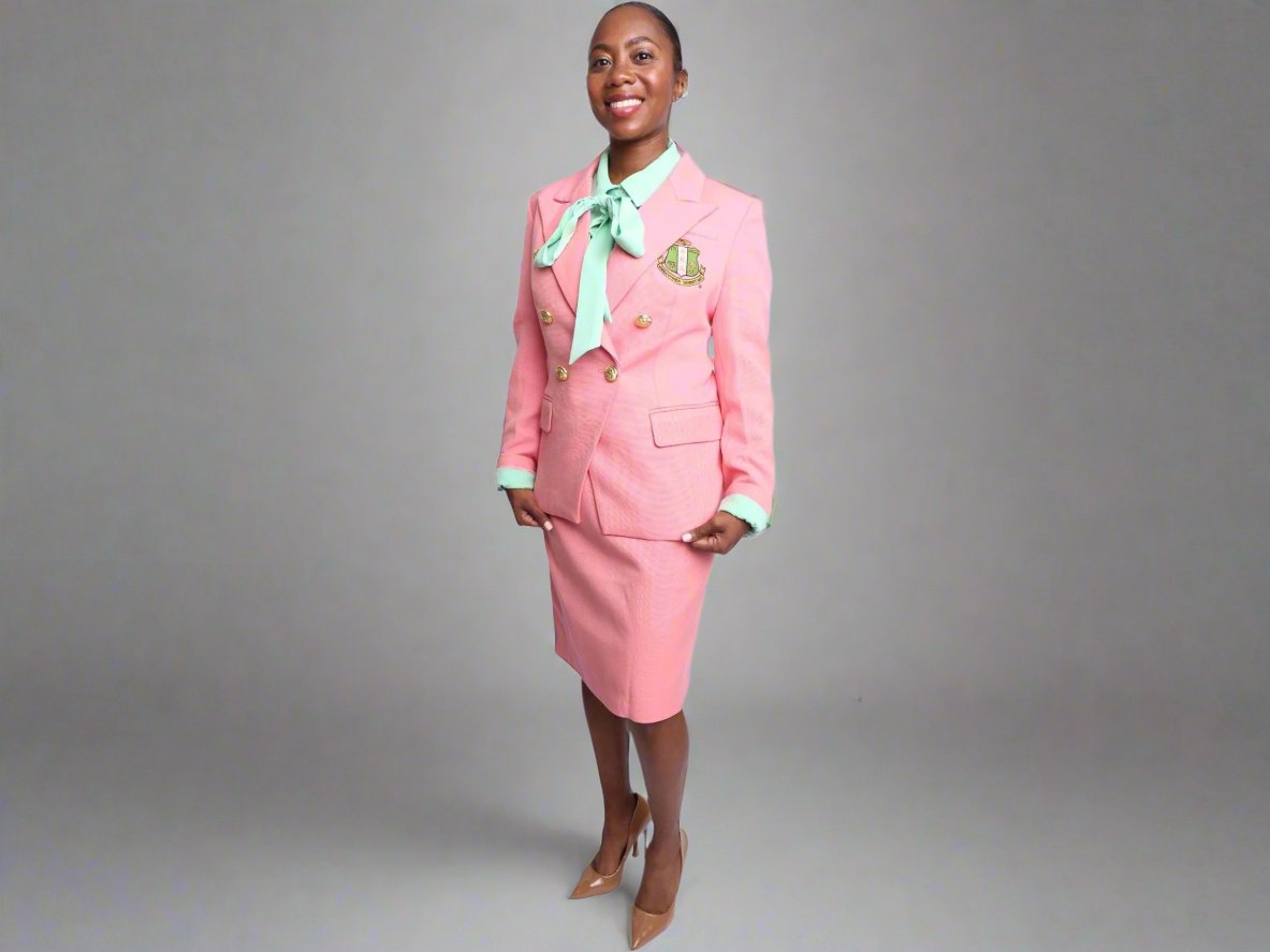 The Salmon Pink Tweed Jacket