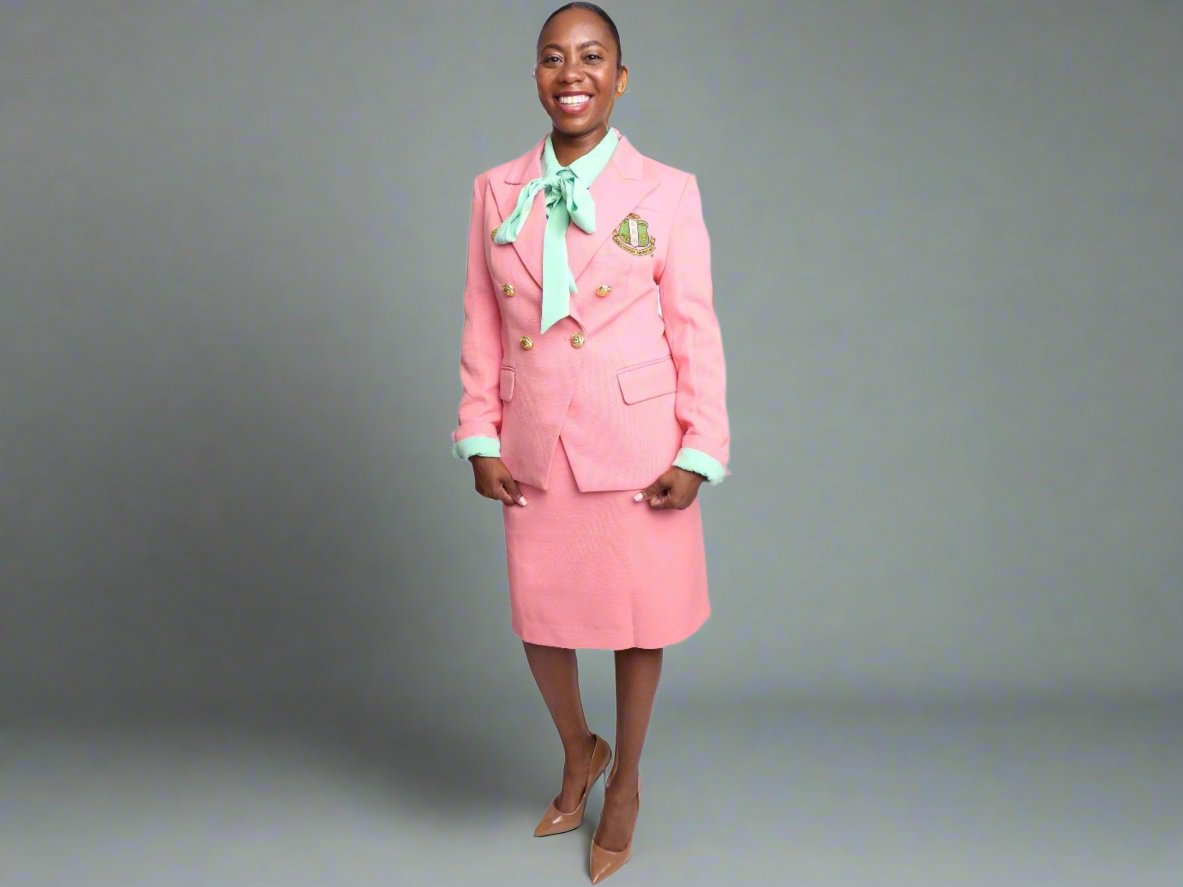 The Salmon Pink Tweed Jacket