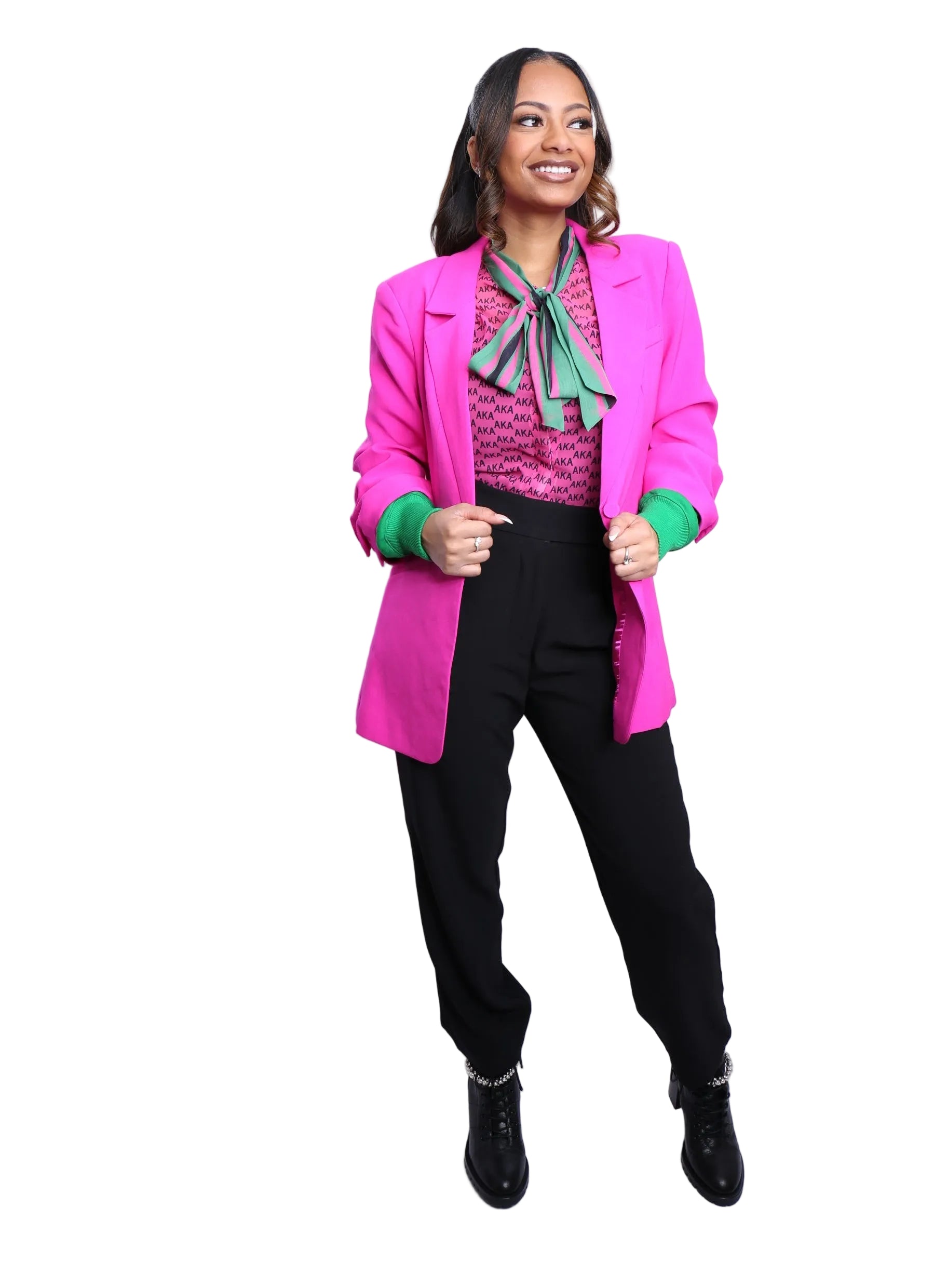 Luxury Convertible Blazer Ruched Sleeve Blazer with Removable Hoodie