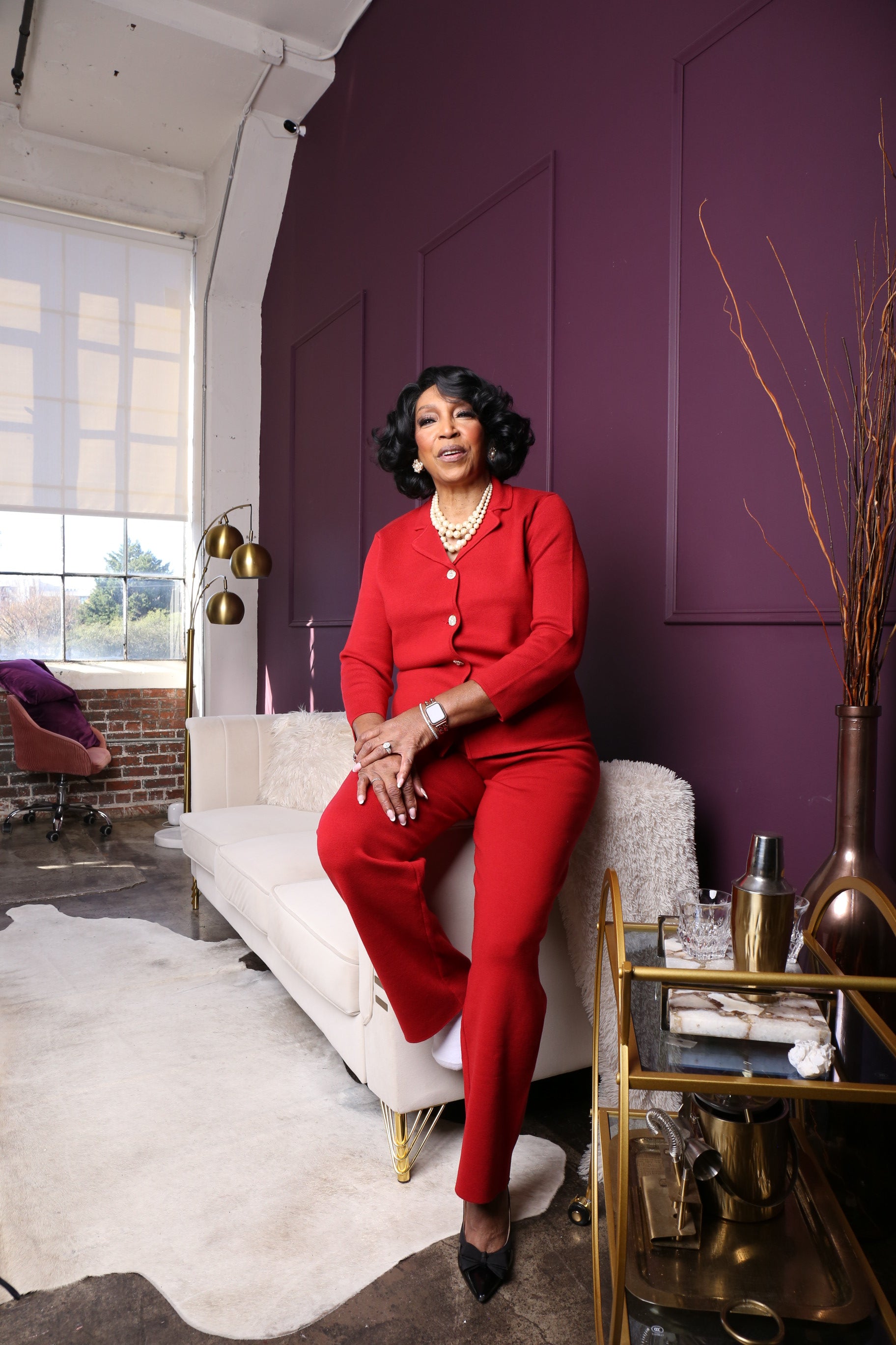 The Crimson Executive Knit