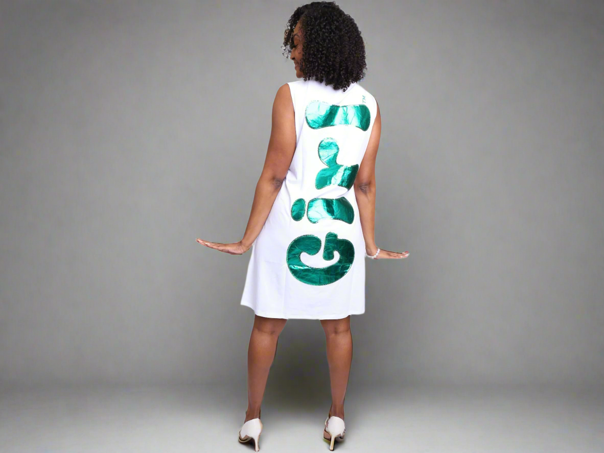 The Perfect Dress: AKA, Silver Soror or Pretty Girl