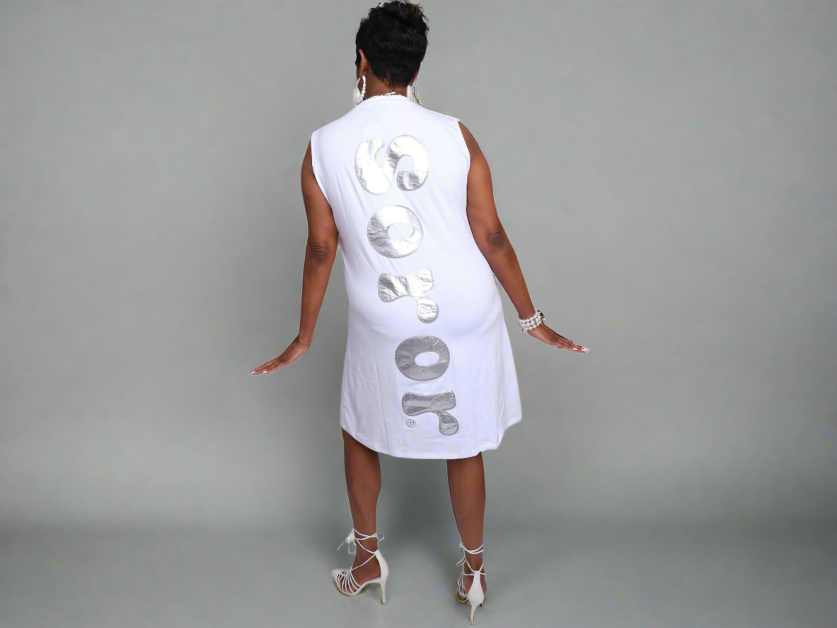 The Perfect Dress: AKA, Silver Soror or Pretty Girl