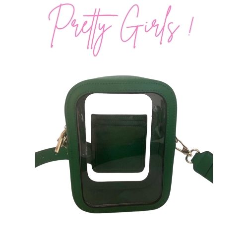 Pre Order Clear Crossbody Heart Bag
