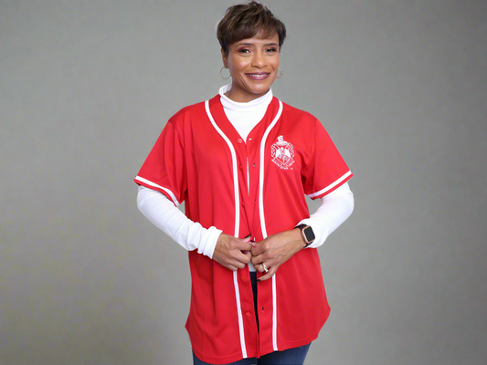 DST Red & White Jersey