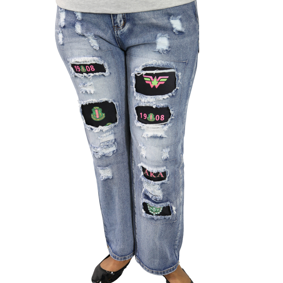 AKA Denim Jeans Patch Collection