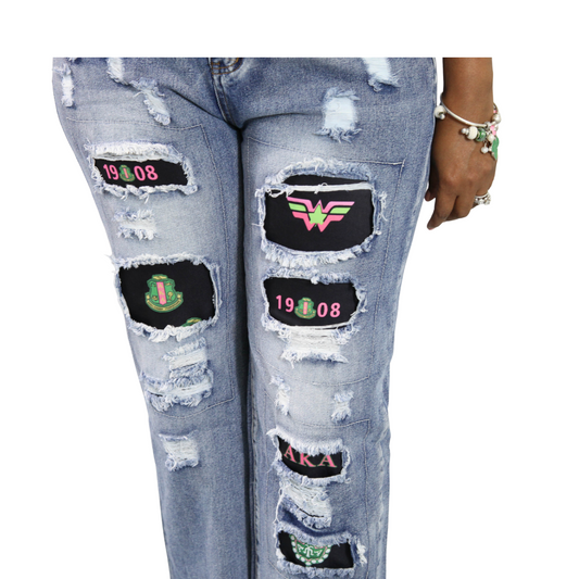 AKA Denim Jeans Patch Collection
