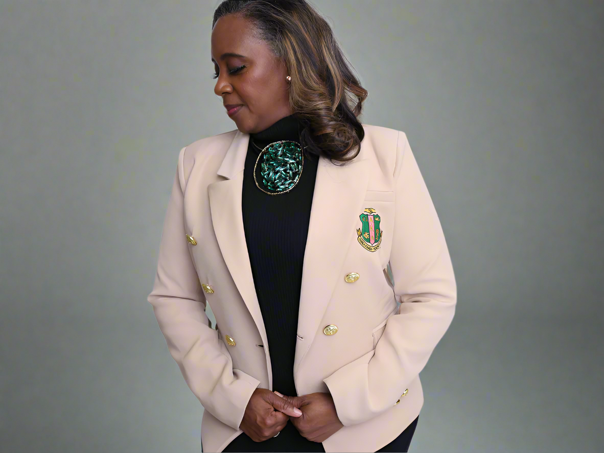 Army green blazer online