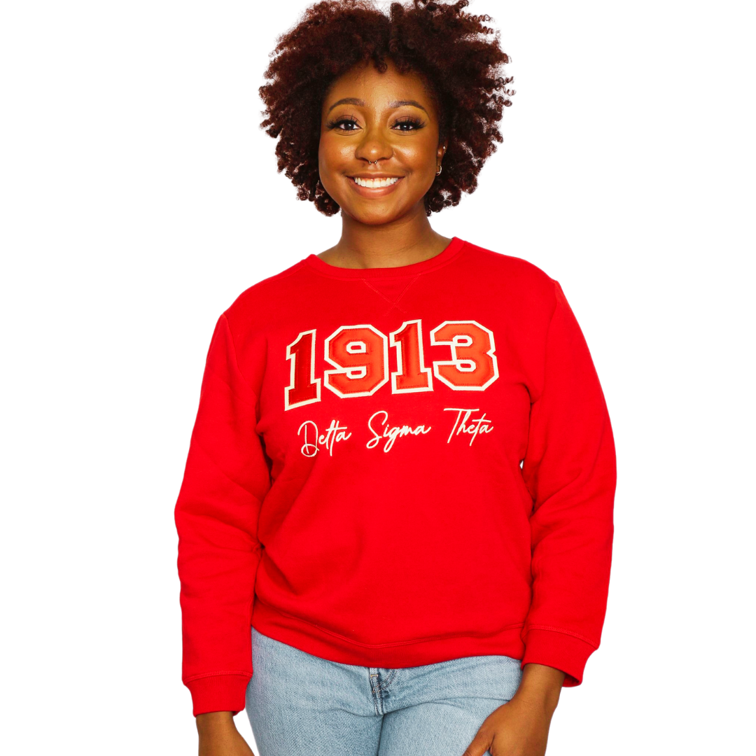 1913 or DST Red Sweatshirt