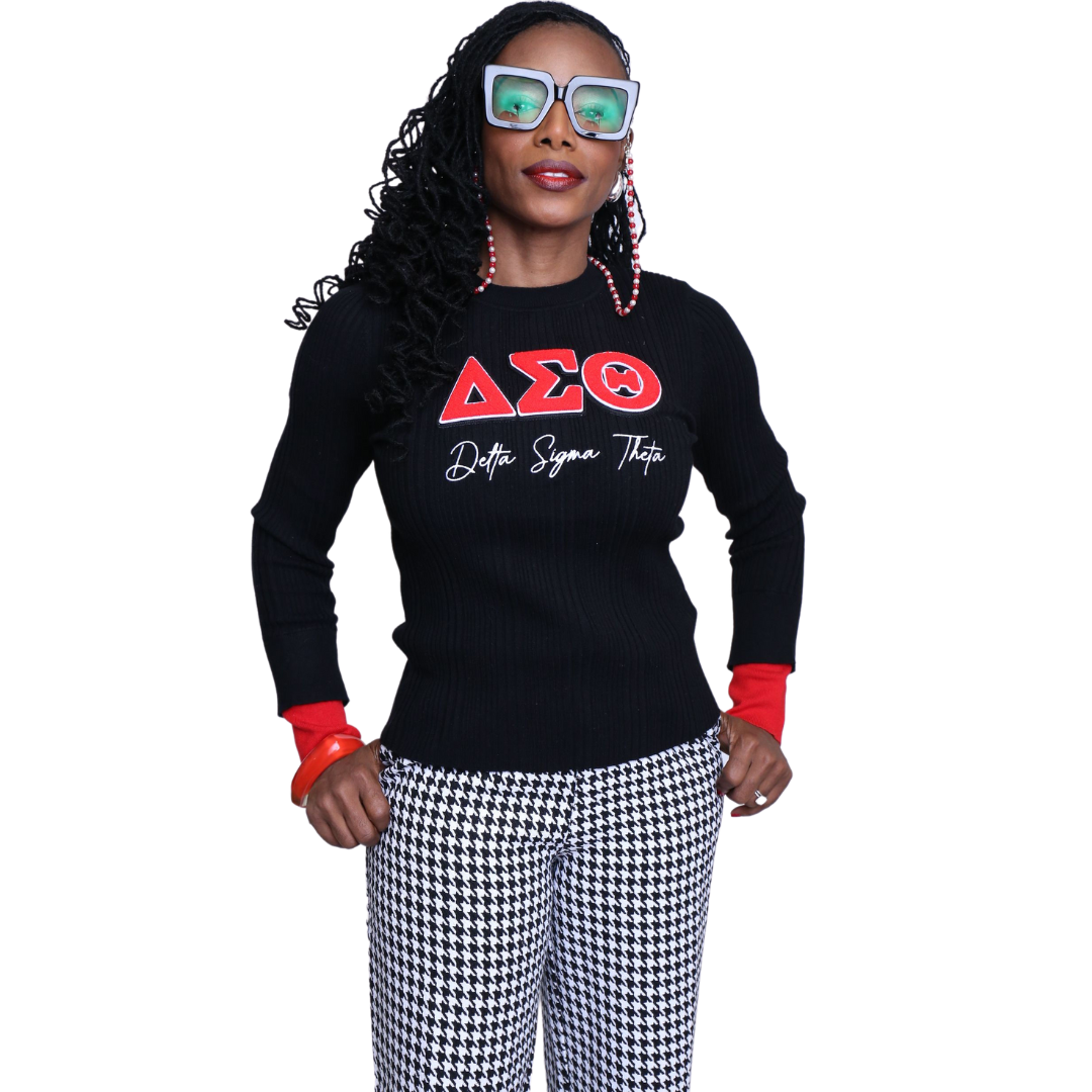 DST Red & Black Sweater