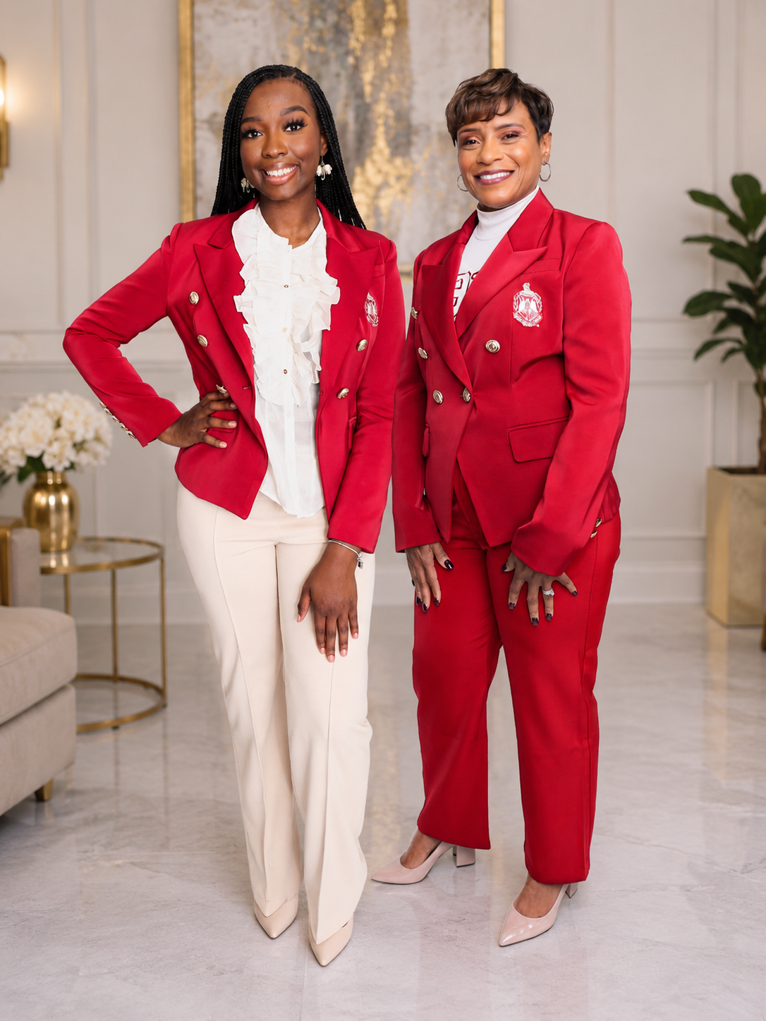 The Signature Crimson Blazer or Pants