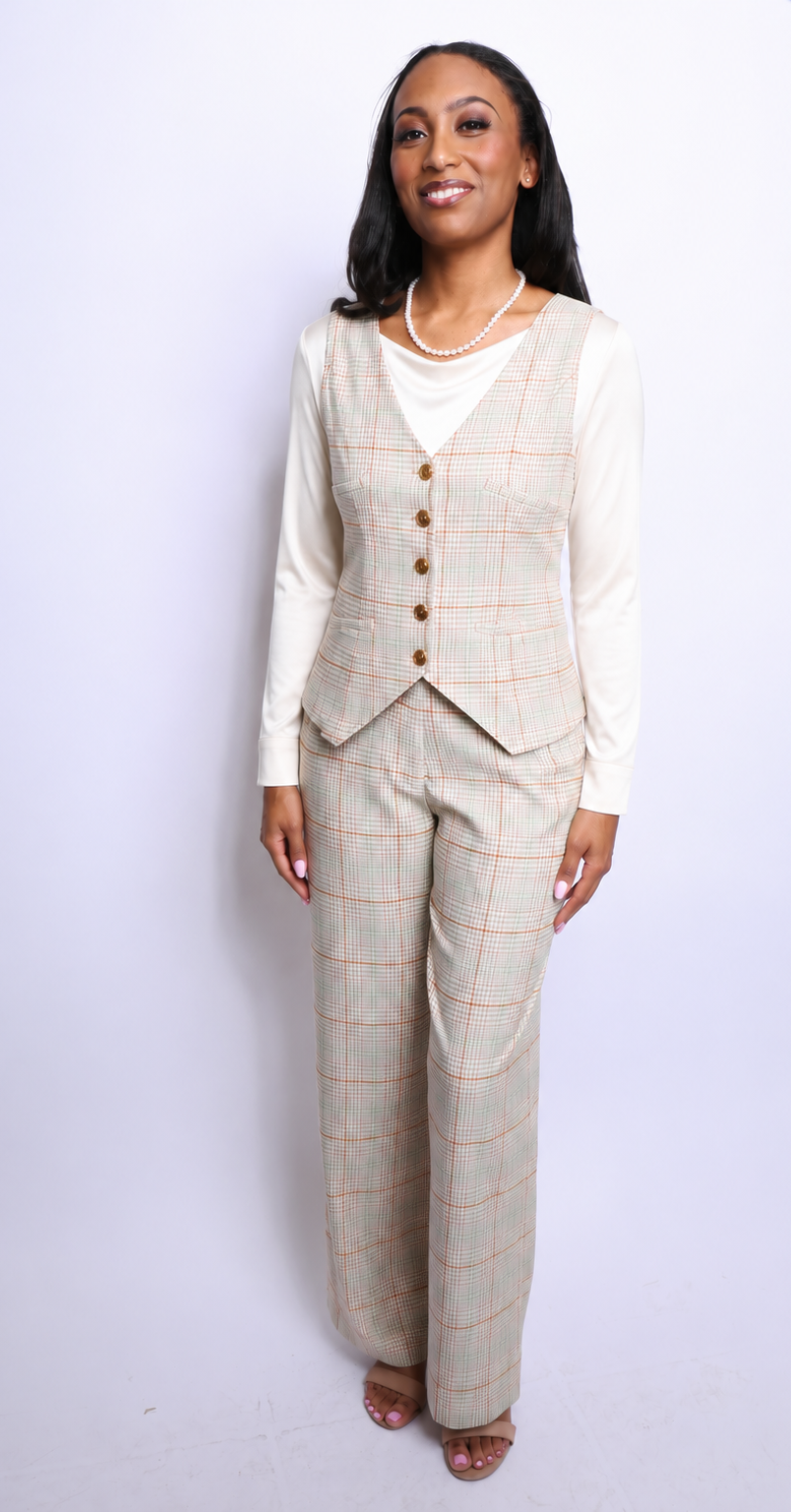 The Prestige Plaid Vest & Trouser