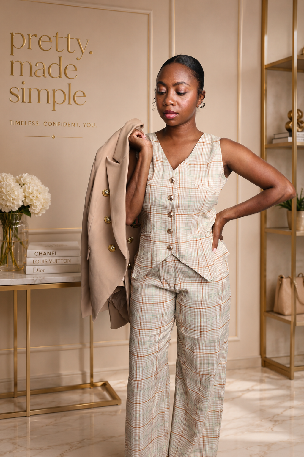 The Prestige Plaid Vest & Trouser
