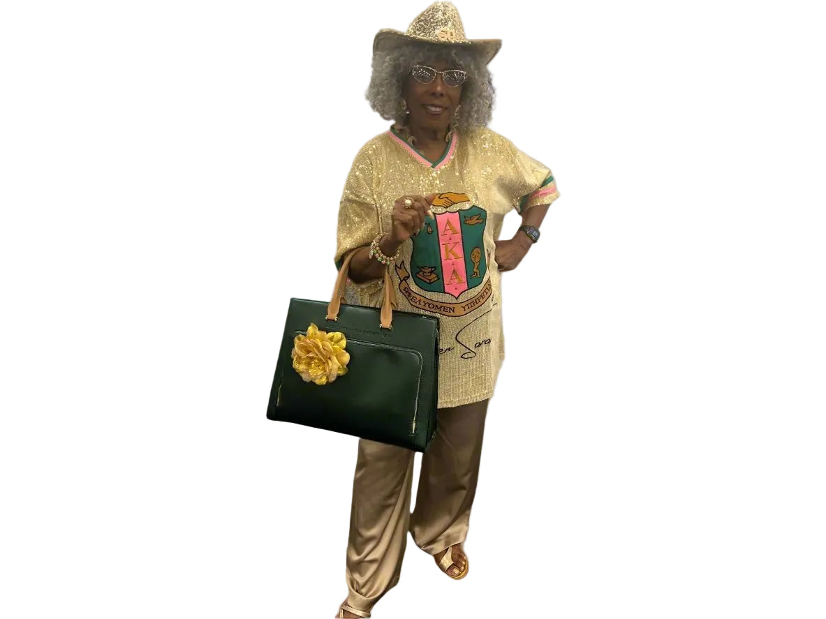Golden Soror Signature Sequin Jersey