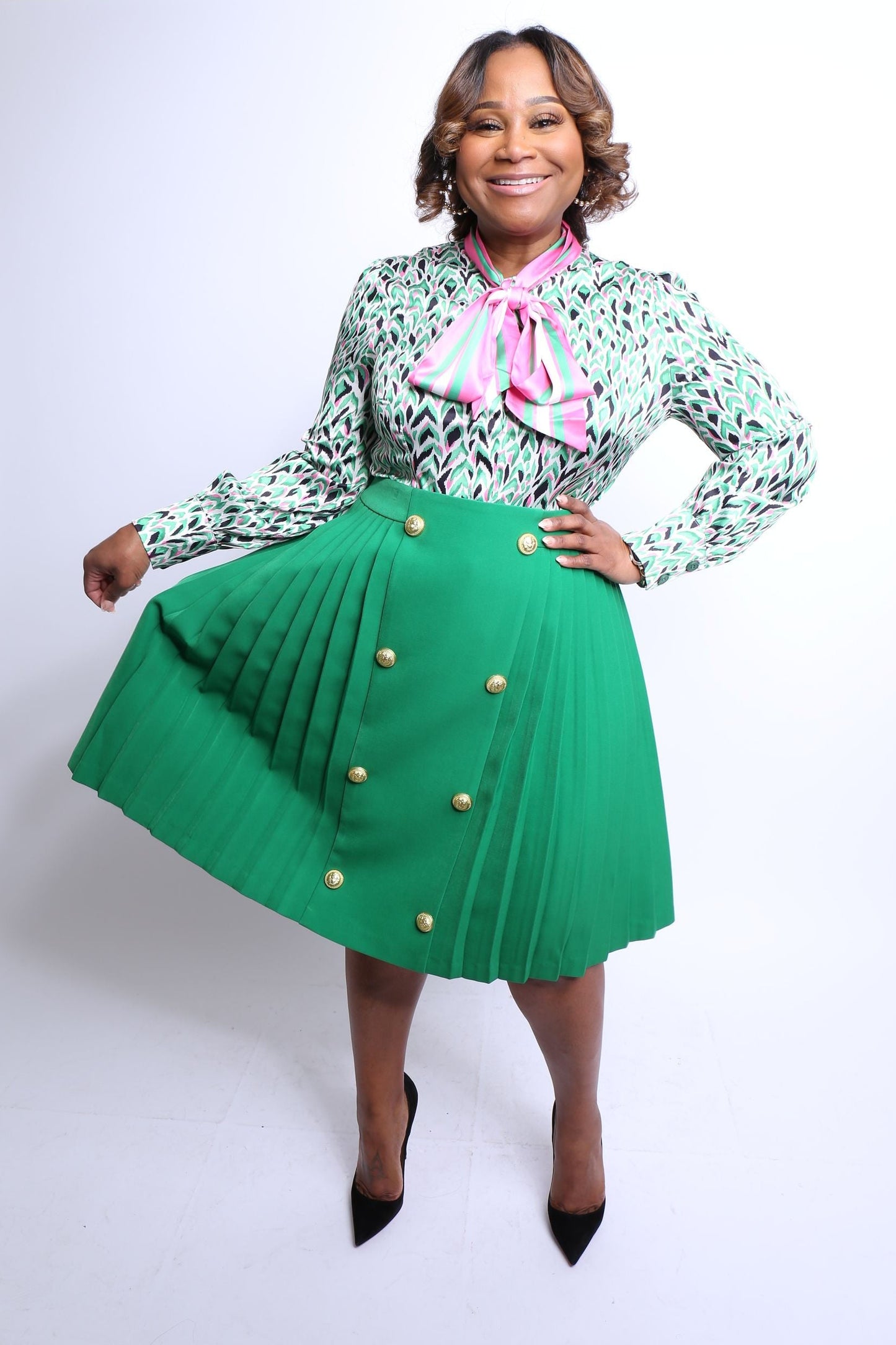 The Pleated Skirt