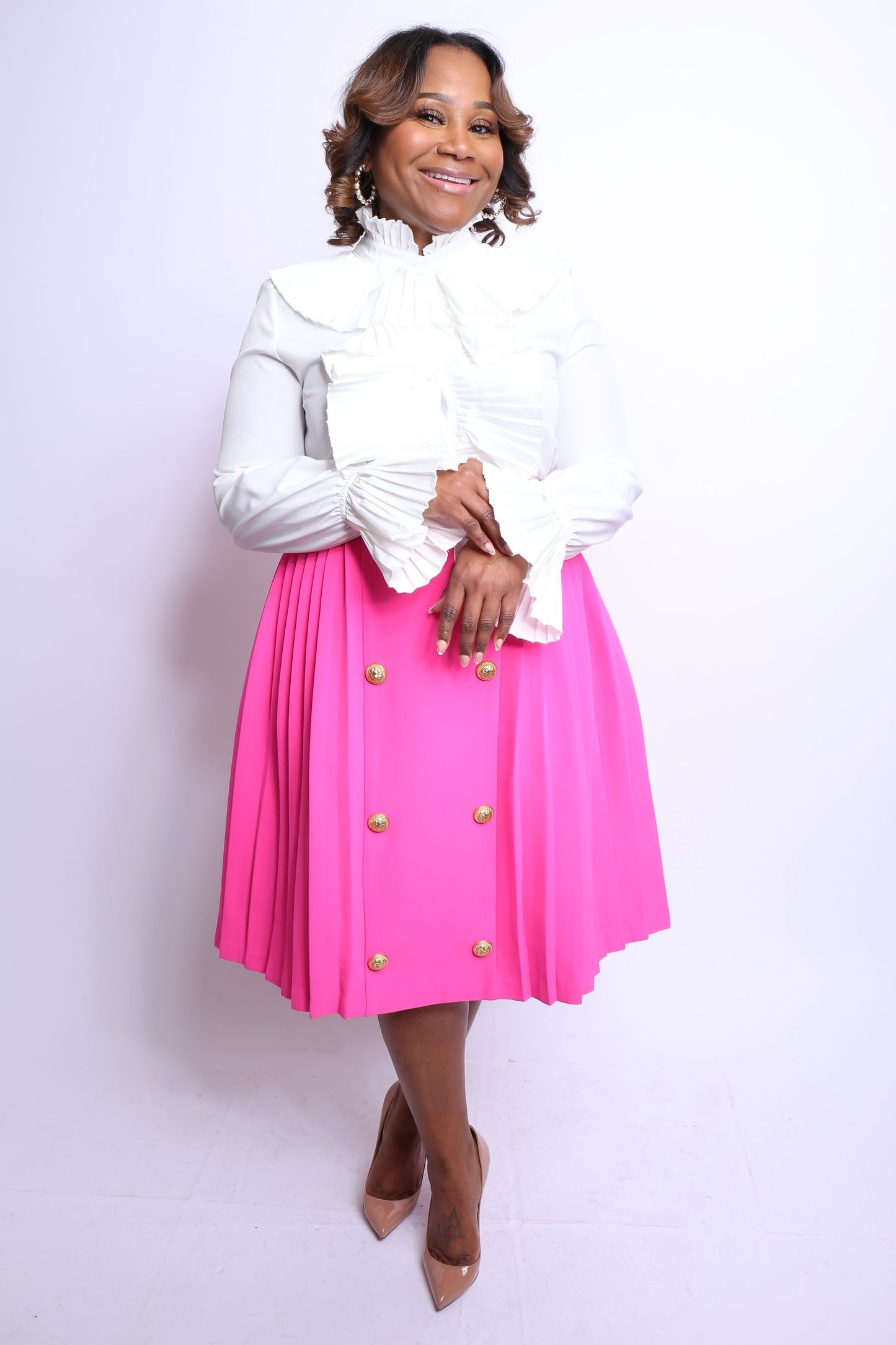 The Pleated Skirt
