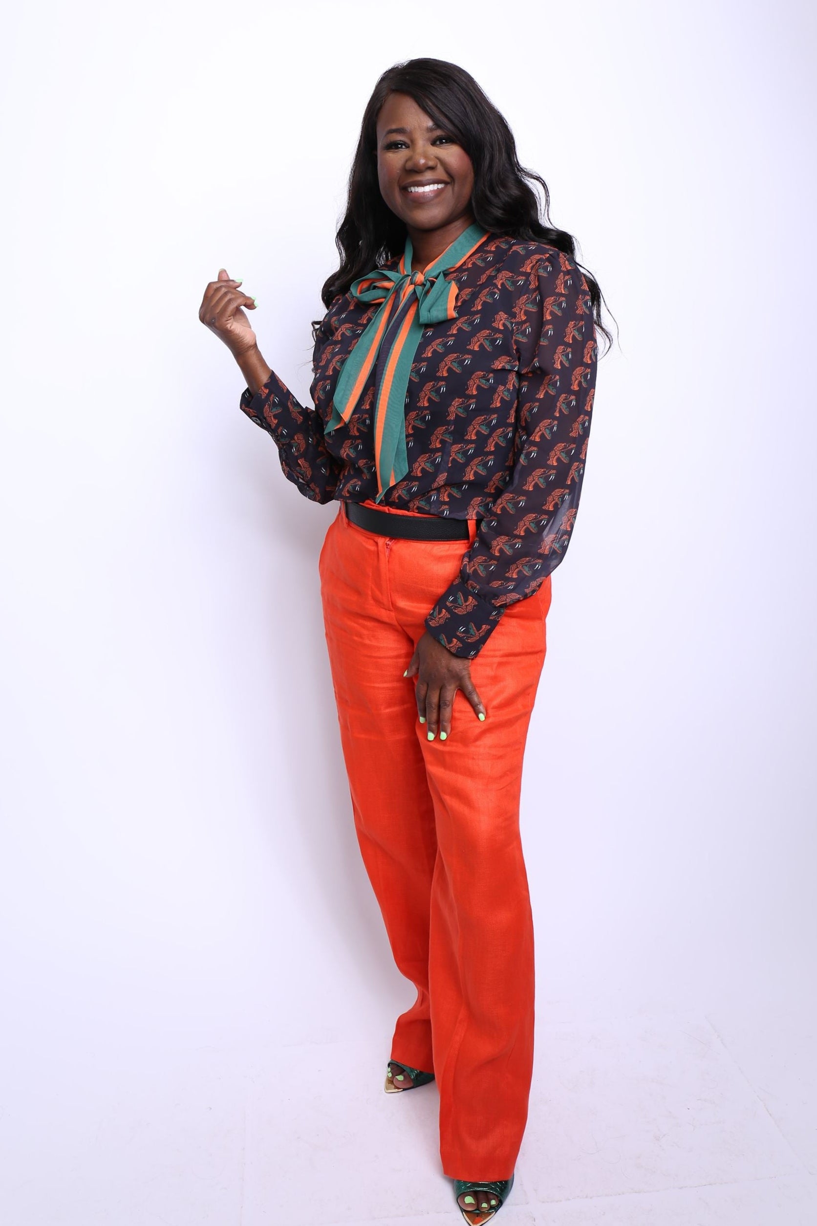 FAMU "About that" Business Blouse