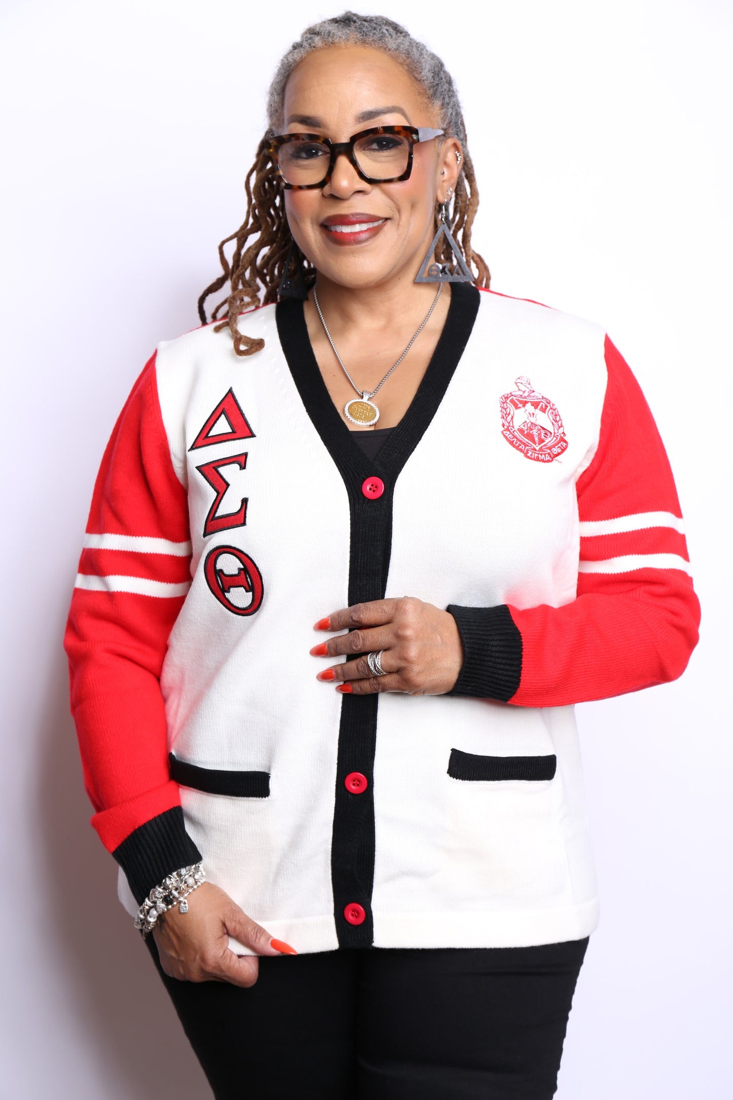 DST Colorblock Cardigan-SALE