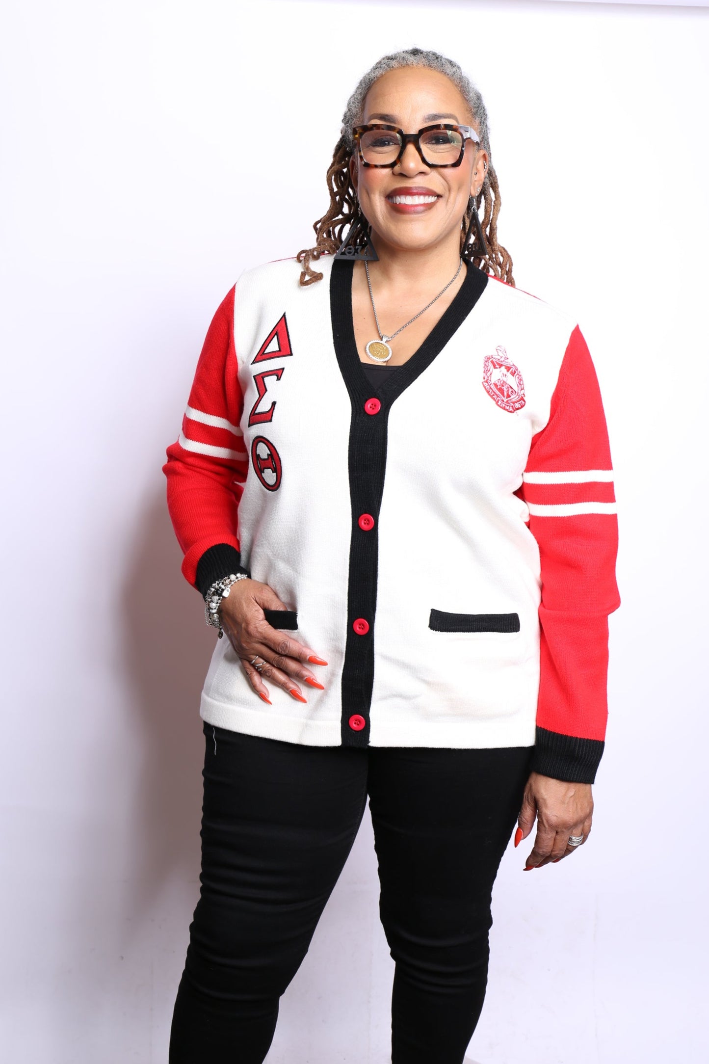 DST Colorblock Cardigan-SALE