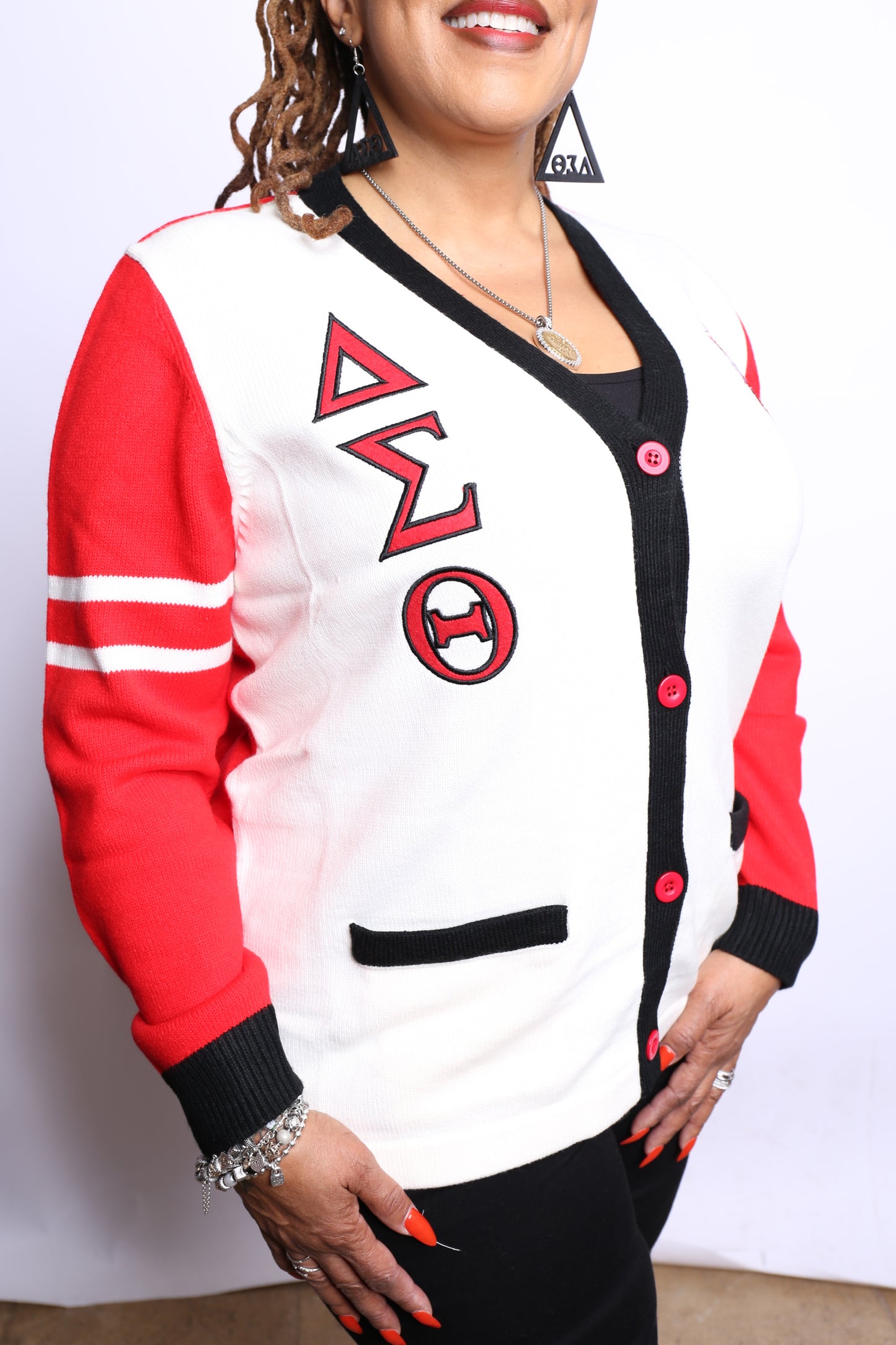 DST Colorblock Cardigan-SALE