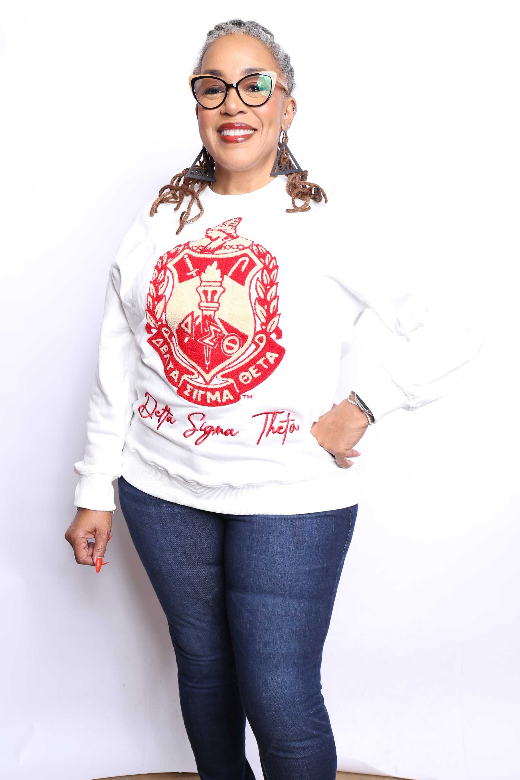 DST Crest Chenille Sweatshirt