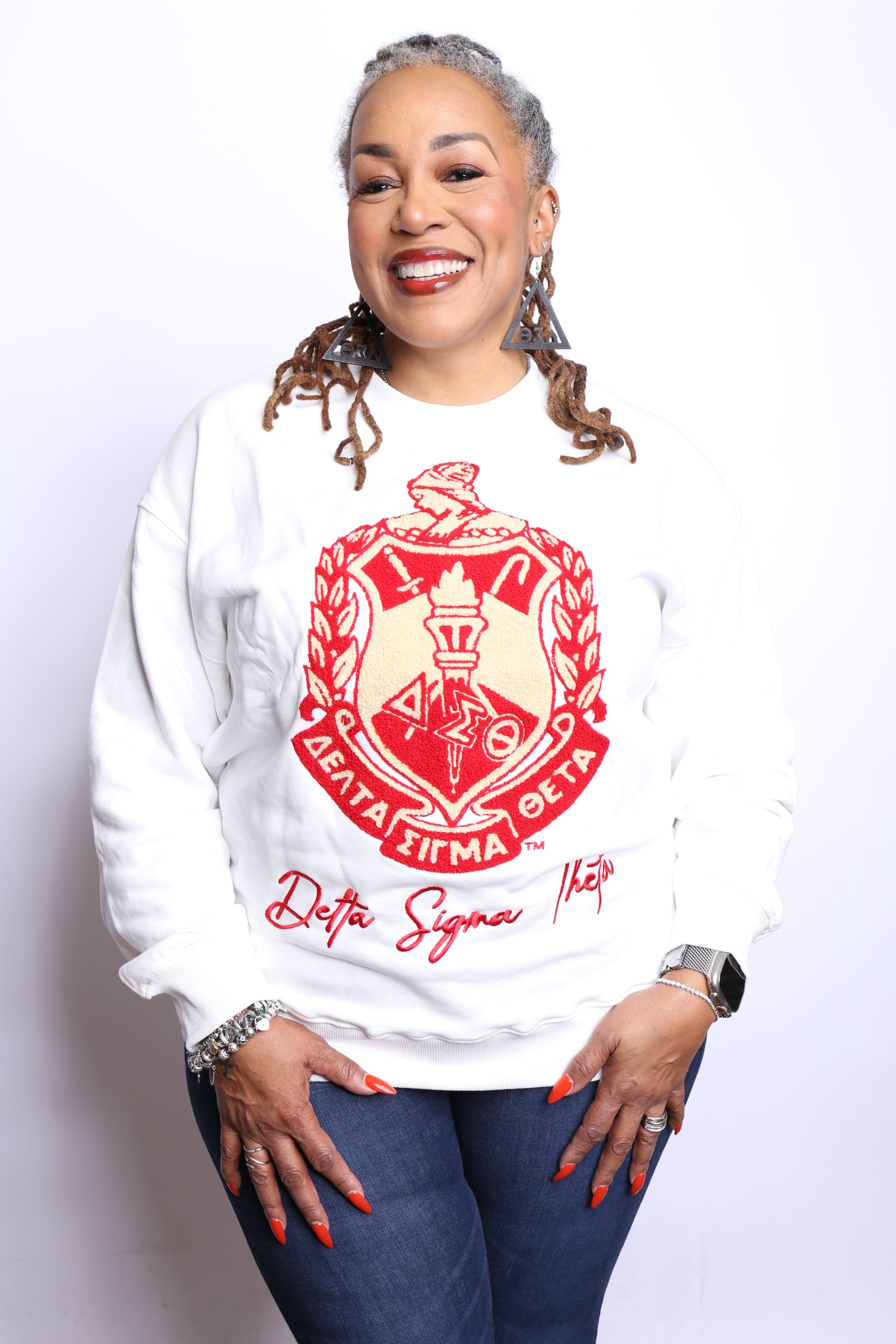DST Crest Chenille Sweatshirt