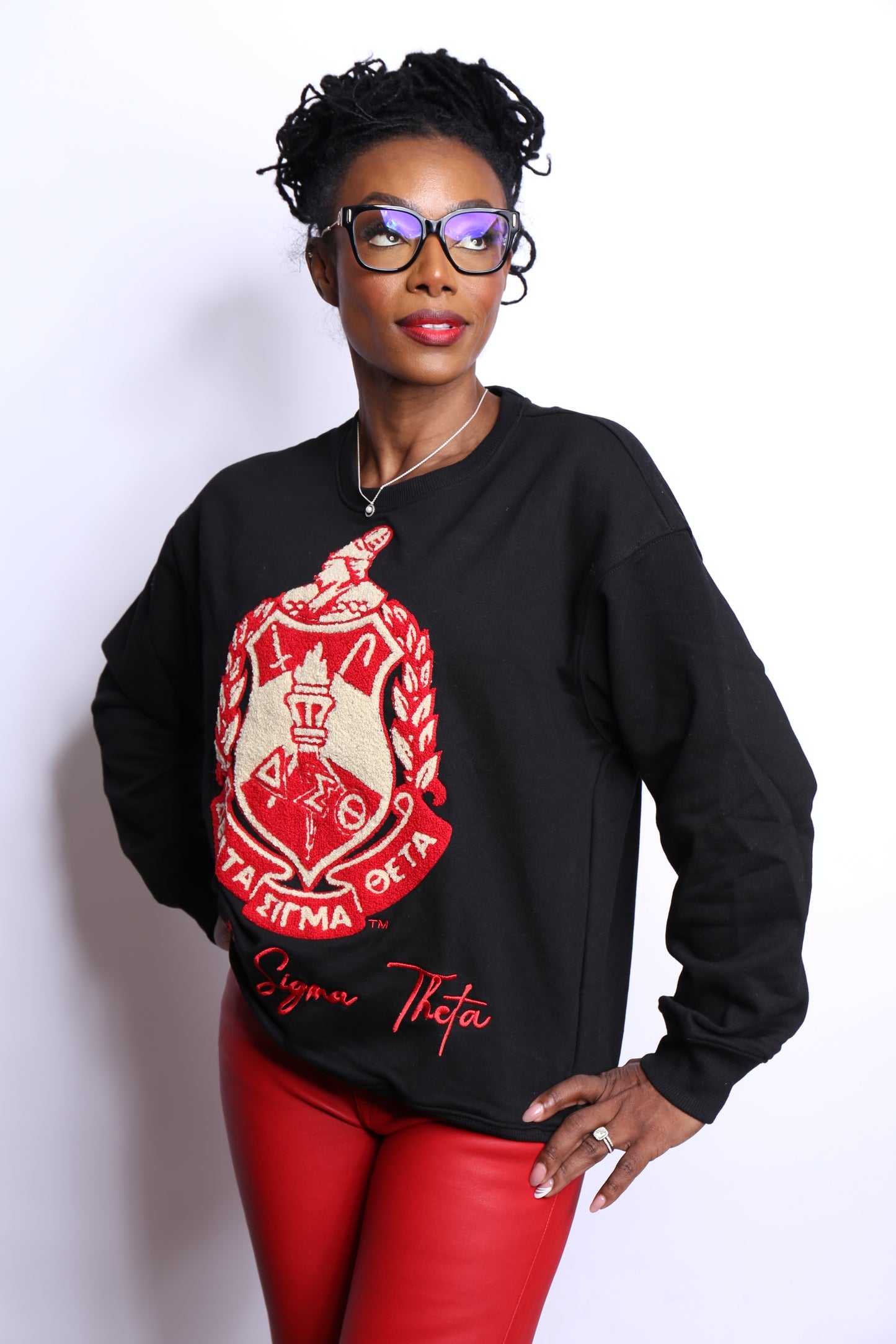 DST Crest Chenille Sweatshirt